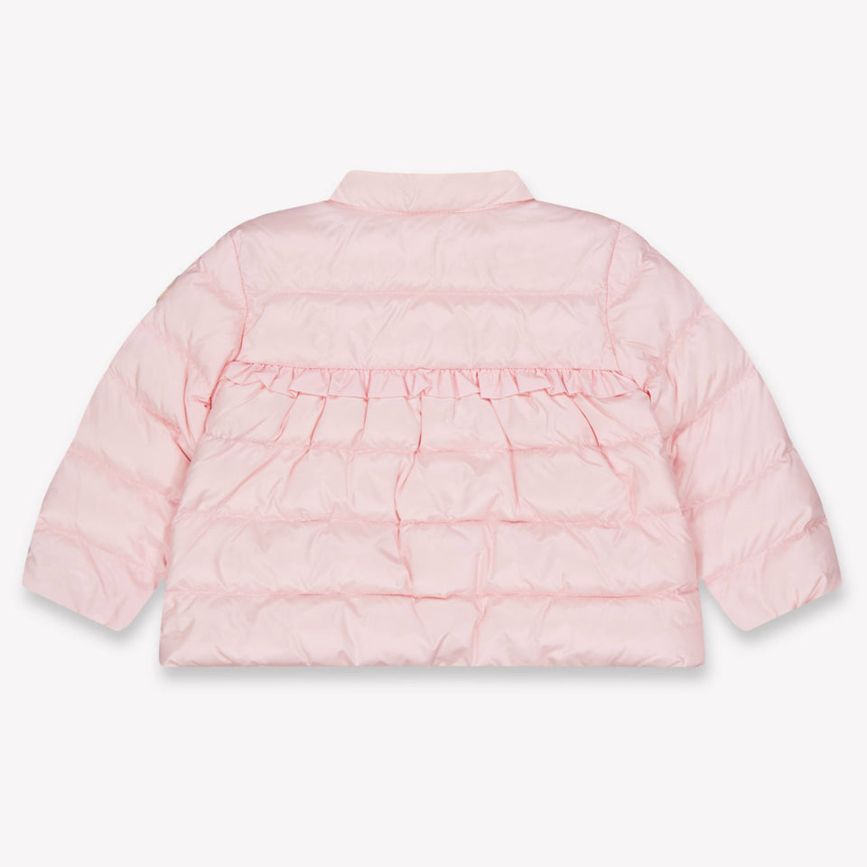 Moncler Nazifene Baby Meisjes Tussenjas In Licht Roze