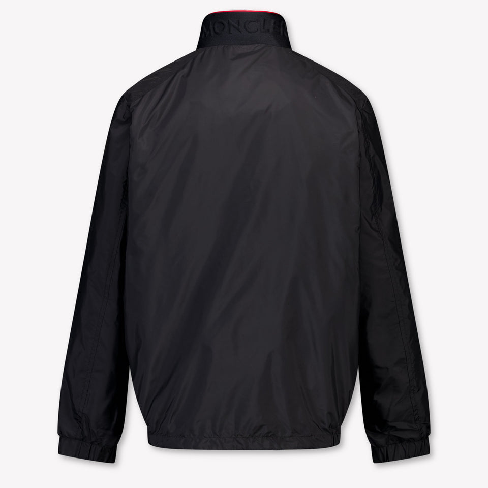 Moncler Hilmi Kinder Jongens Zomerjas In Zwart