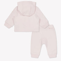 Moncler Baby Girls Jogging suit In Light Pink