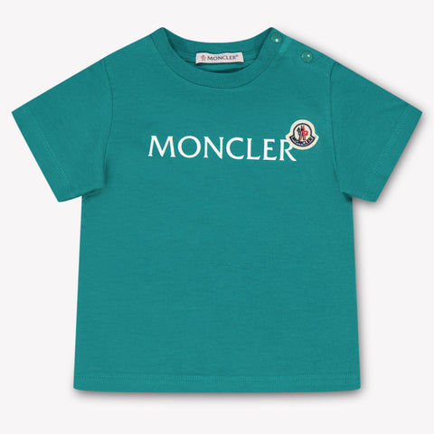 Moncler Baby Boys T-Shirt In Green