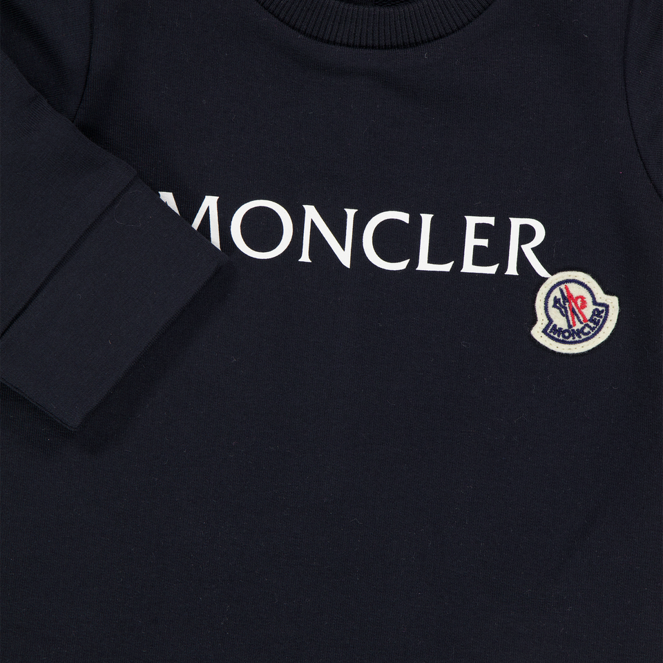 Moncler Baby Jongens Boxpakje In Navy