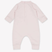 Moncler Baby Girls Playsuit In Light Pink