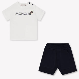 Moncler Baby Jongens Setje In Wit