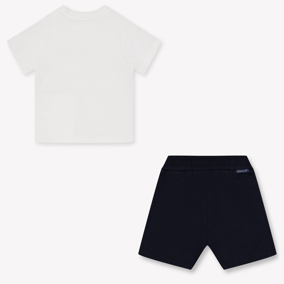 Moncler Baby Boys Set In White