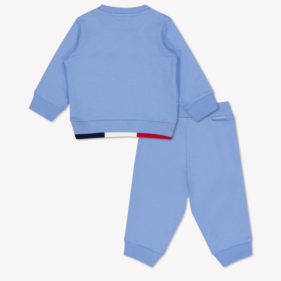 Moncler Baby Boys Jogging suit In Light Blue