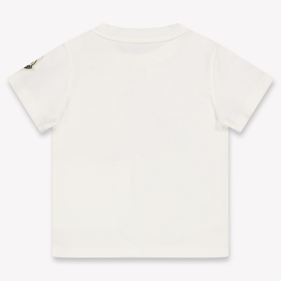 Moncler Baby Boys T-Shirt In White