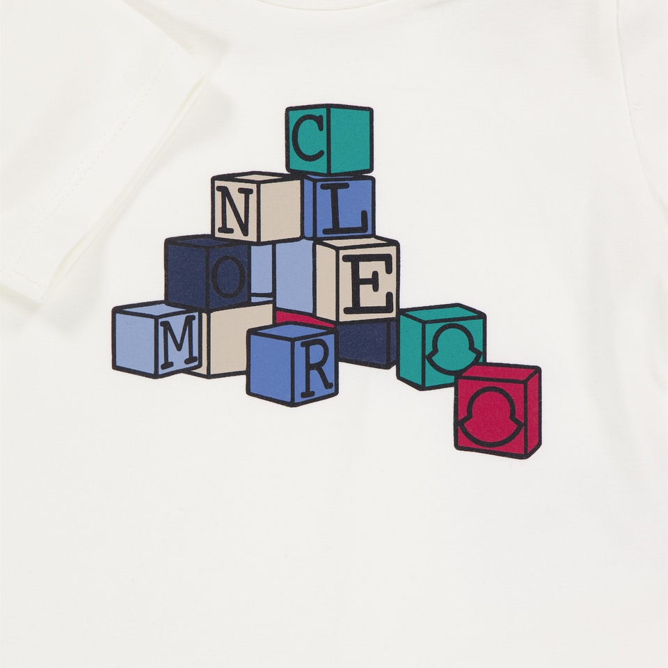 Moncler Baby Boys T-Shirt In White