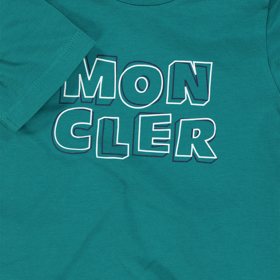 Moncler Baby Boys T-Shirt In Green