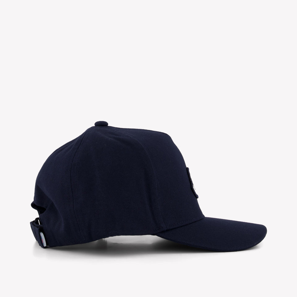 Moncler Kids Boys Cap In Navy
