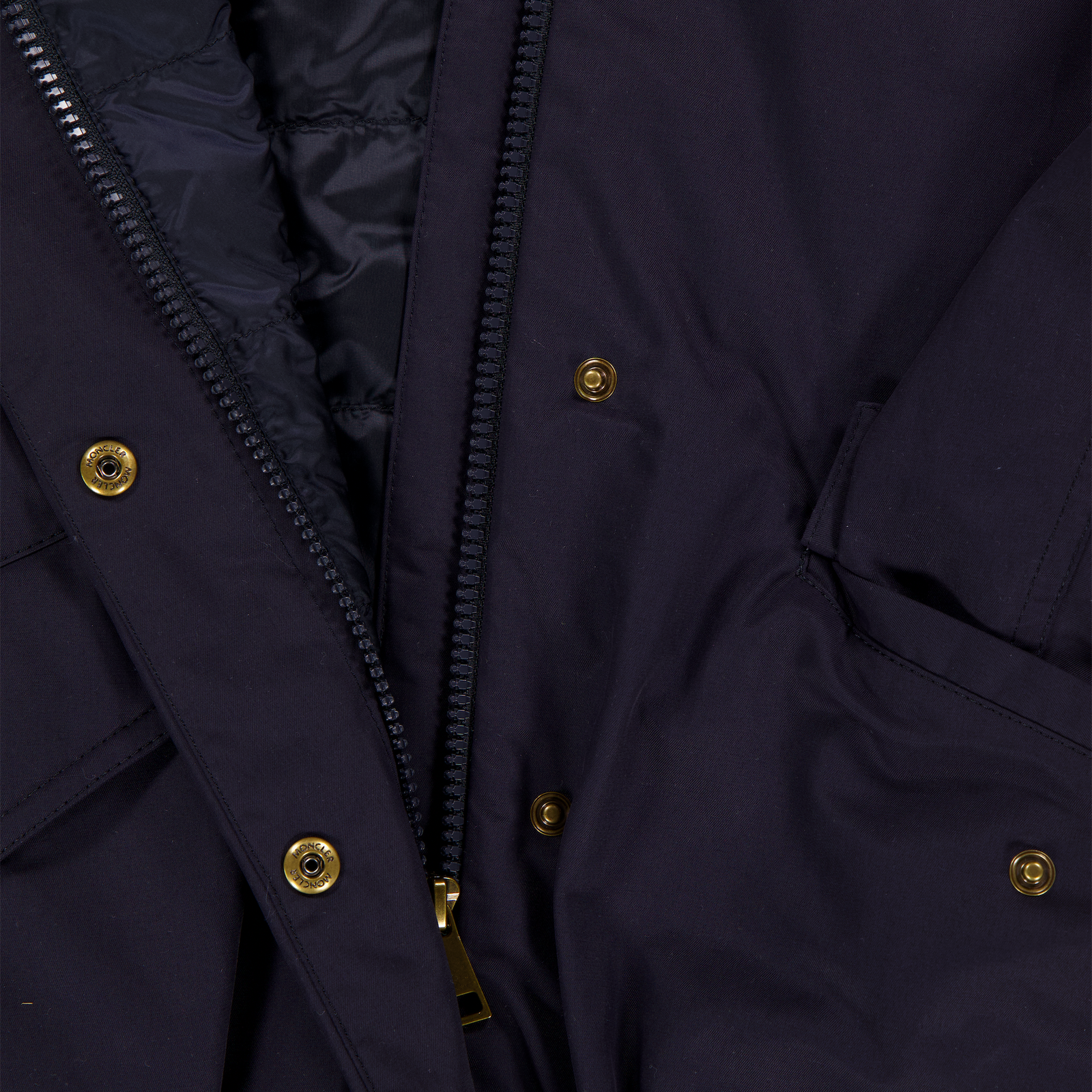 Moncler Eucalyptus Kids Girls Summer jacket In Navy