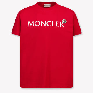 Moncler Kids Girls T-Shirt In Red