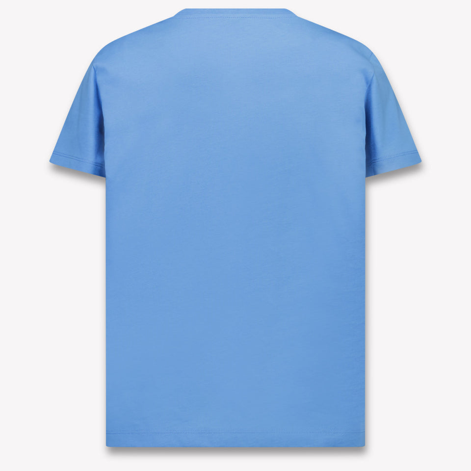 Moncler Kids Girls T-Shirt In Light Blue