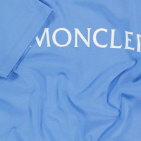 Moncler Kids Girls T-Shirt In Light Blue