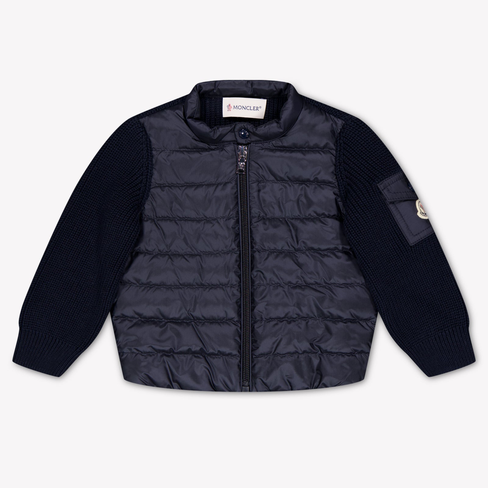 Moncler Baby Boys Cardigan In Navy
