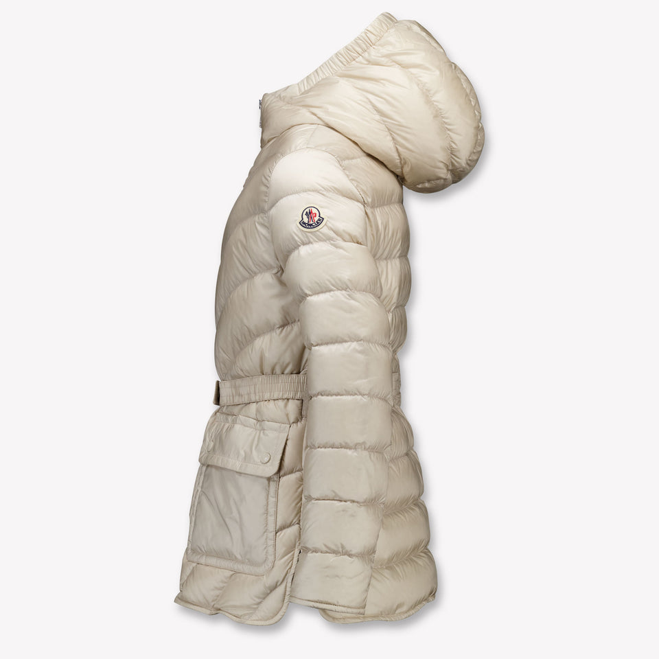 Moncler Argenno Kinder Meisjes Tussenjas In Beige