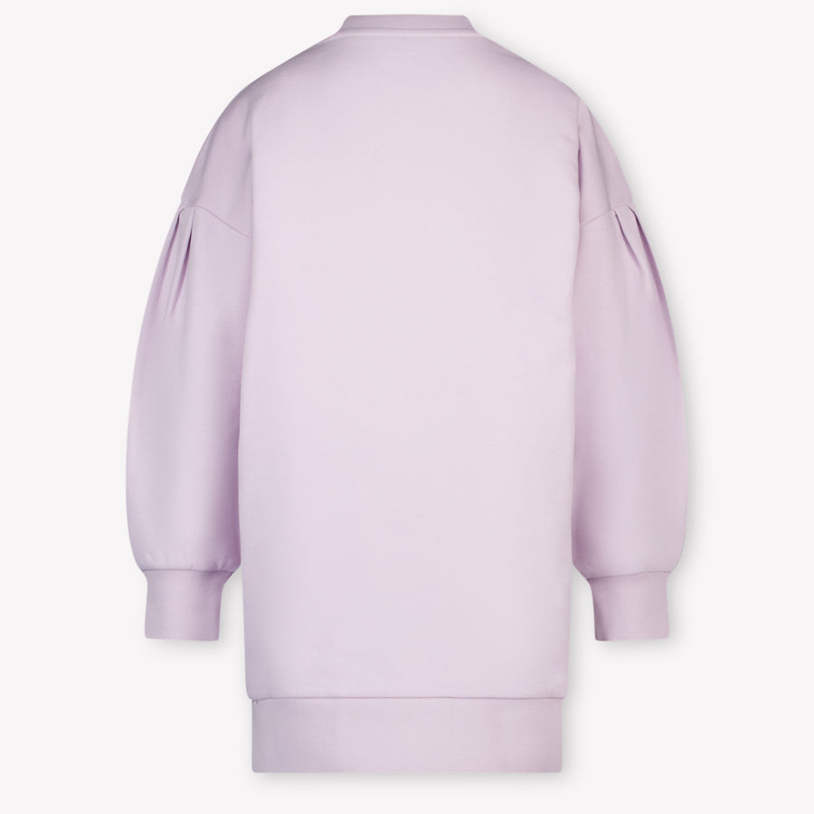 Moncler Kids Girls Dress In Lilac