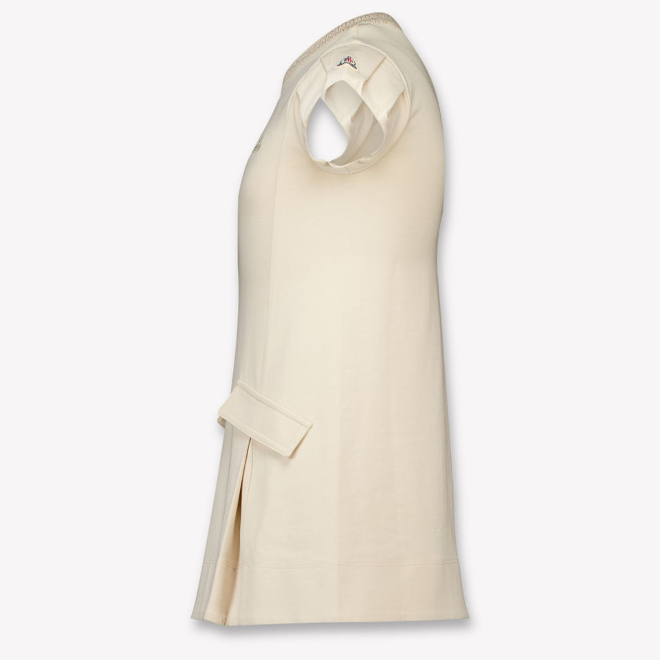 Moncler Kinder Meisjes Jurk In Off White