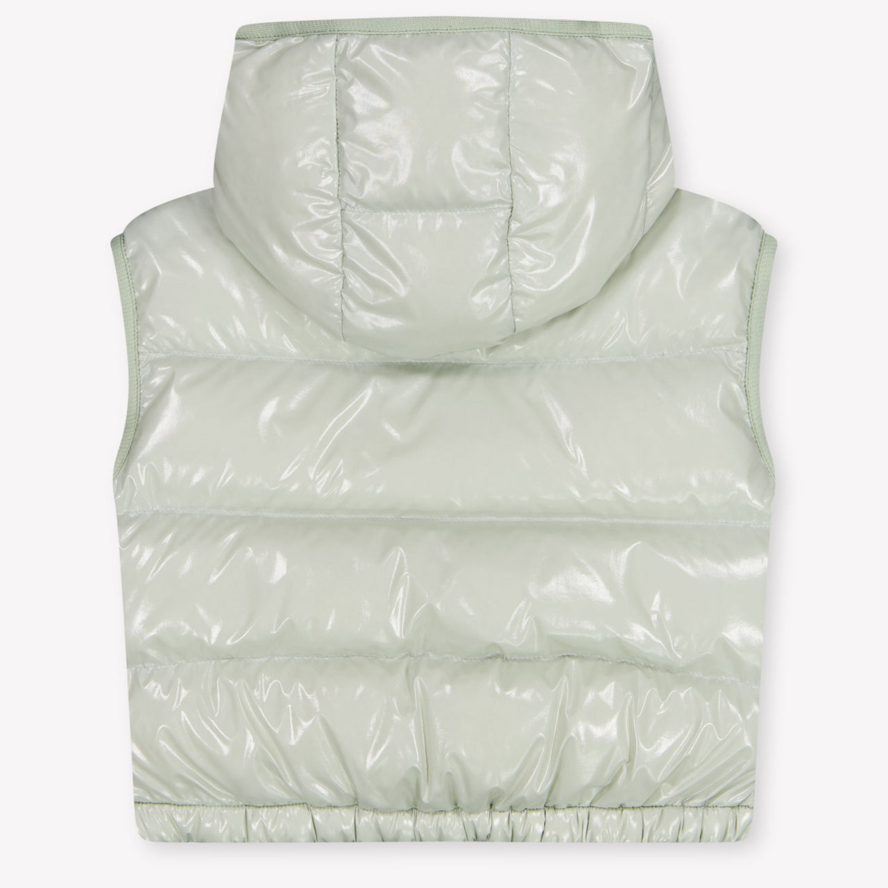Moncler Kamile Kids Girls Bodywarmer In Light Green