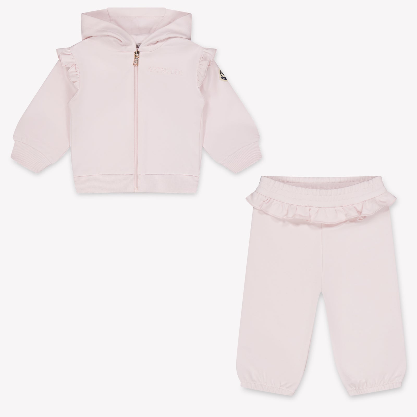 Moncler Baby Girls Jogging suit In Light Pink