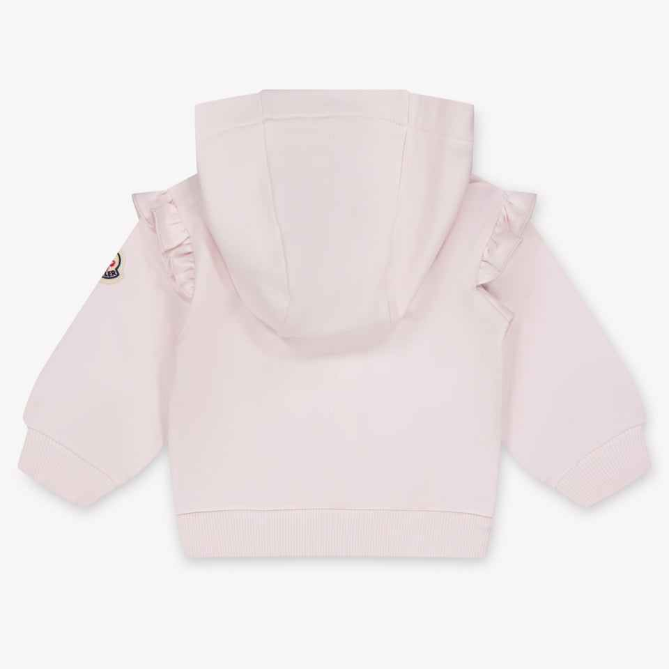 Moncler Baby Meisjes Joggingpak In Licht Roze