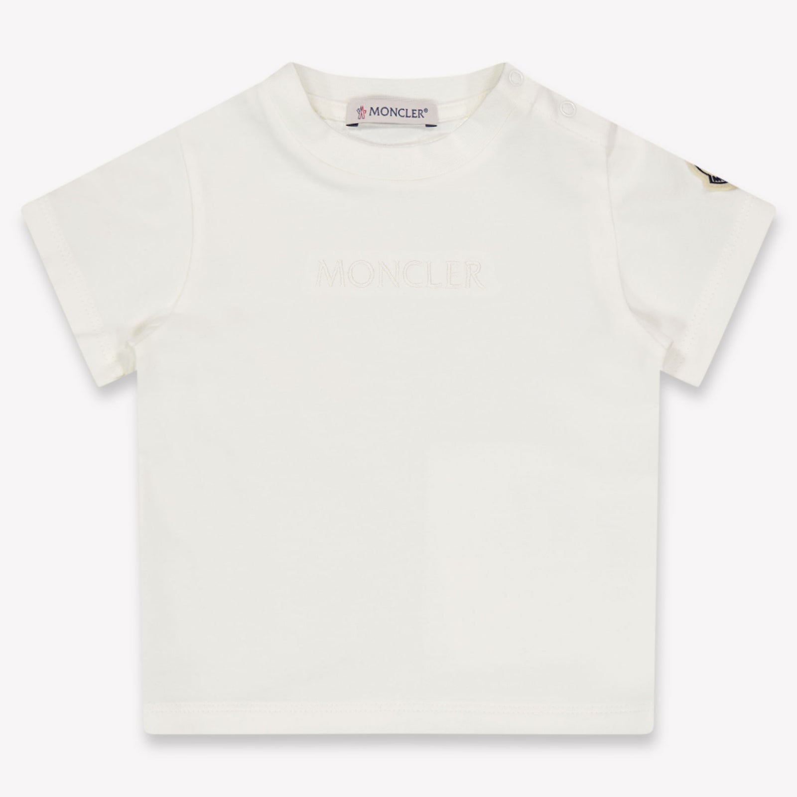 Moncler Baby Girls T-Shirt In White
