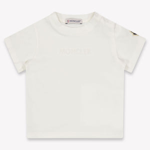 Moncler Baby Meisjes T-Shirt In Wit