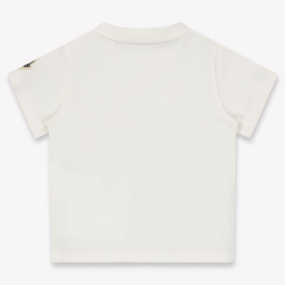 Moncler Baby Girls T-Shirt In White