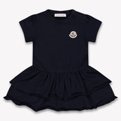 Moncler Baby Meisjes Jurk In Navy