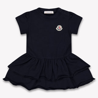 Moncler Baby Meisjes Jurk In Navy