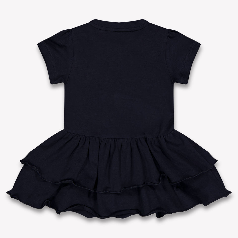 Moncler Baby Meisjes Jurk In Navy