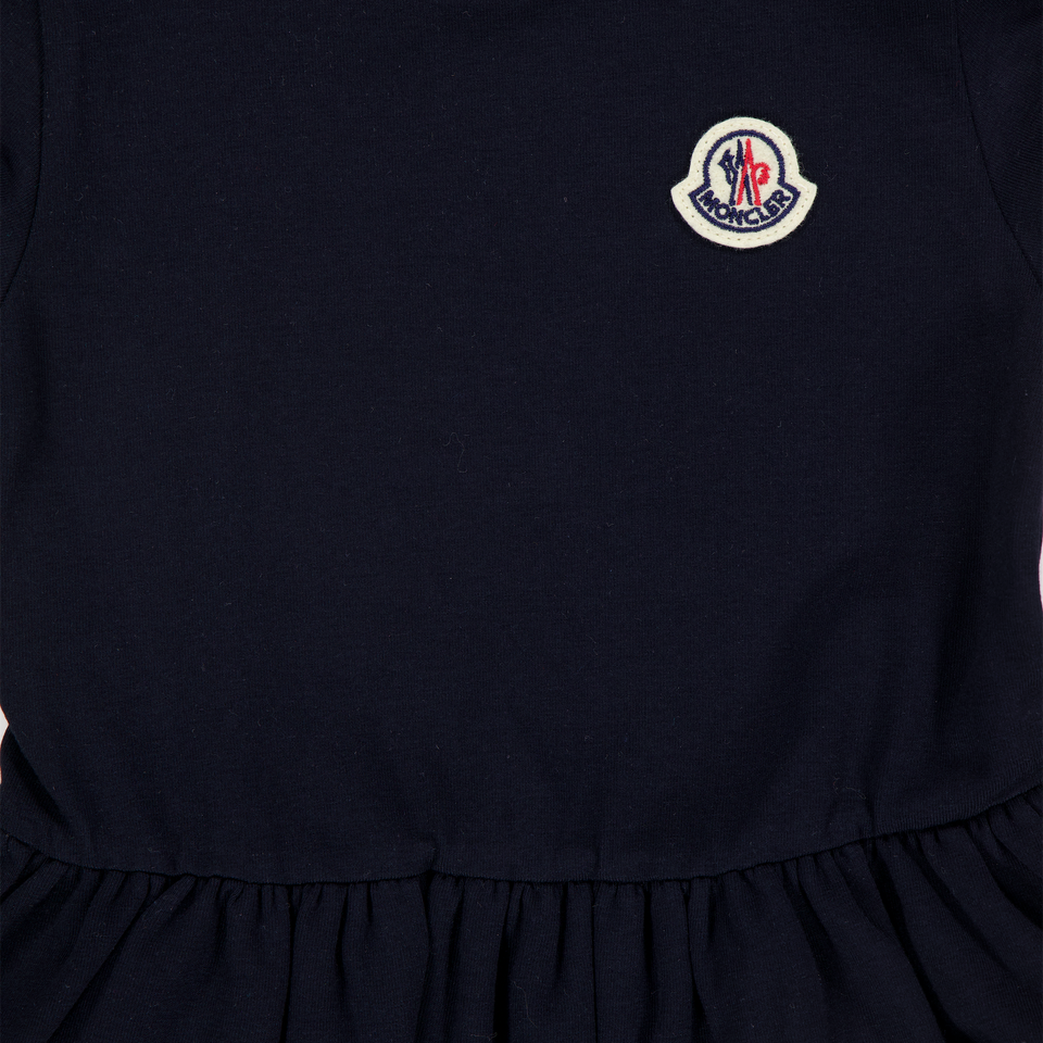 Moncler Baby Meisjes Jurk In Navy