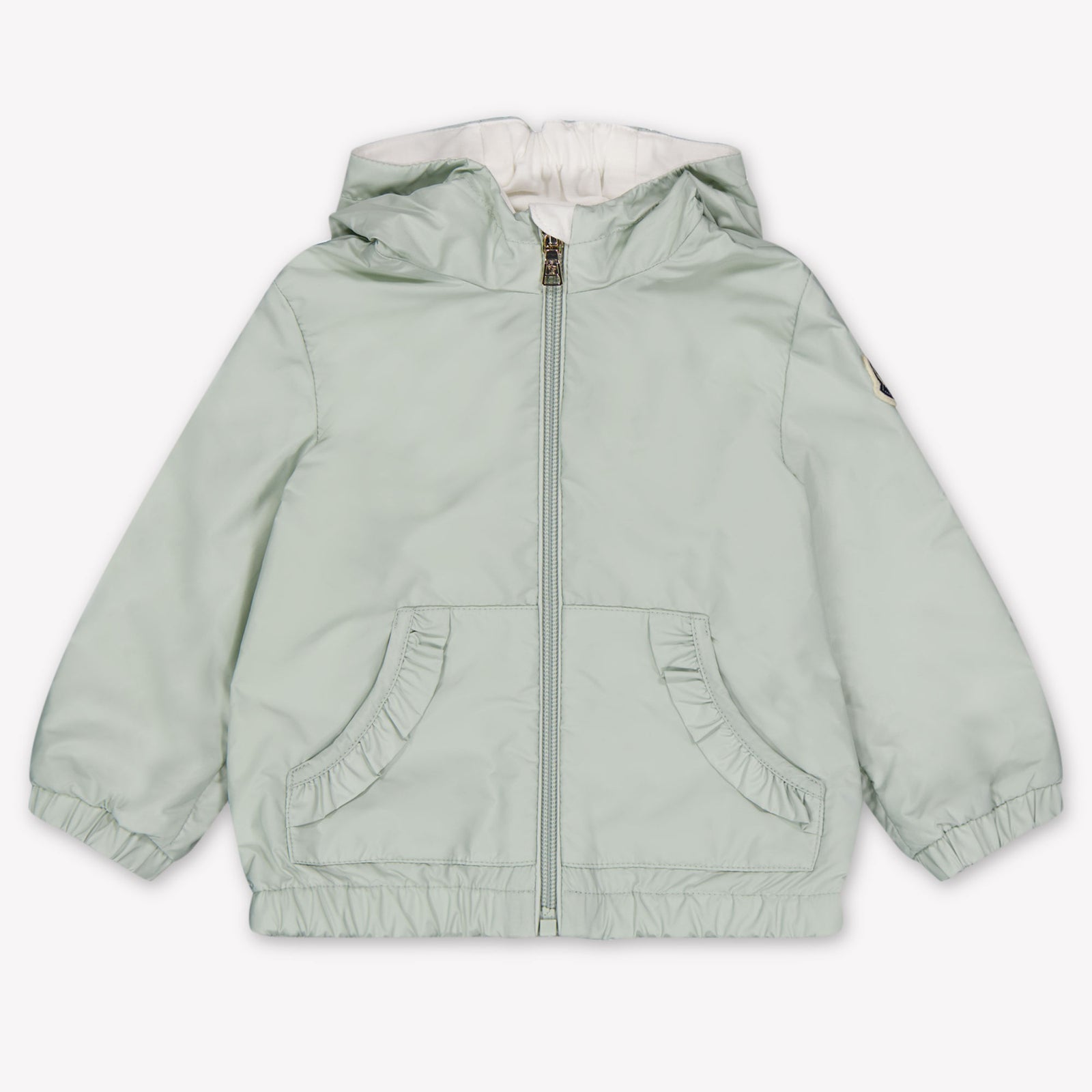 Moncler Nigar Baby Girls Summer jacket In Light Green