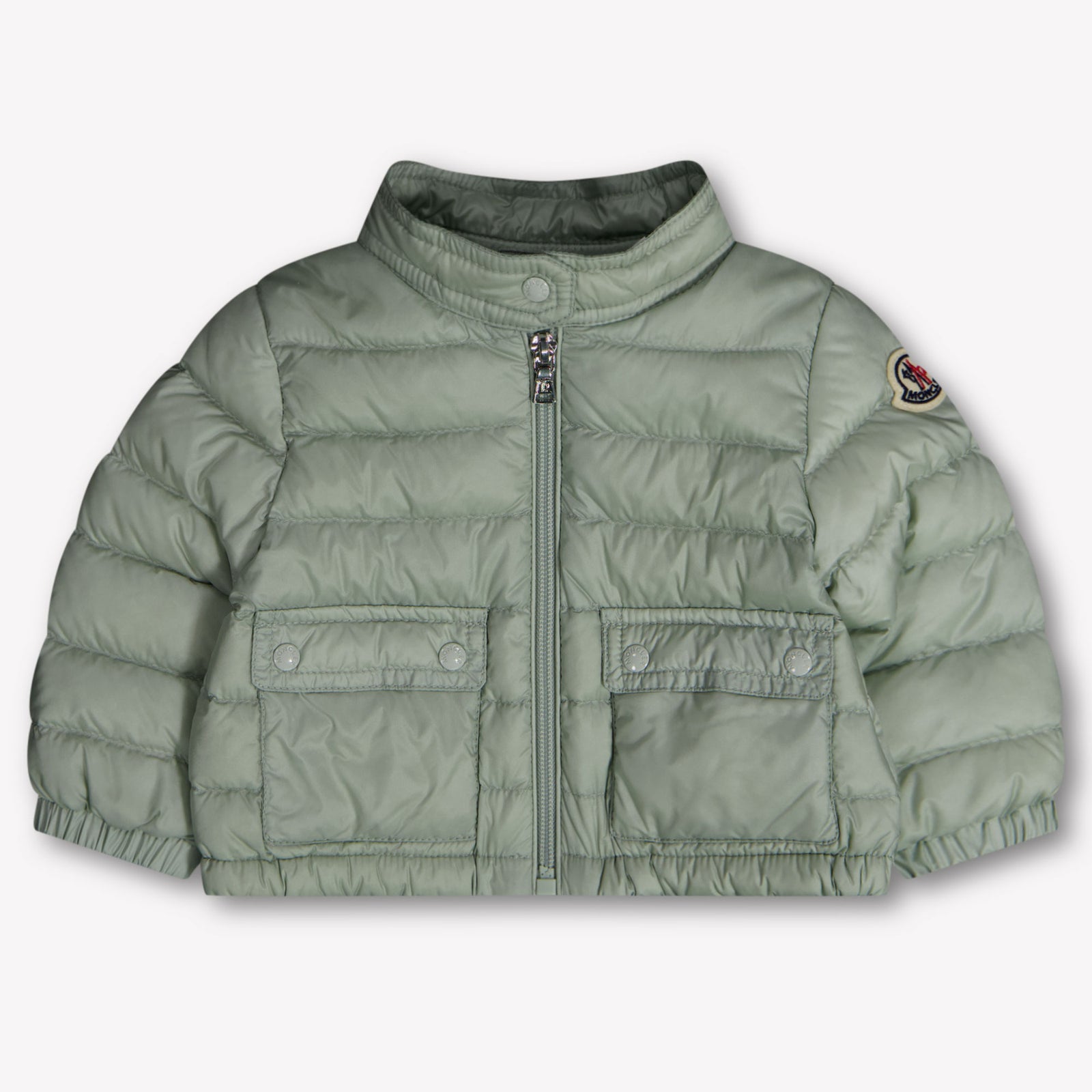 Moncler Lans Baby Meisjes Tussenjas In Licht Groen