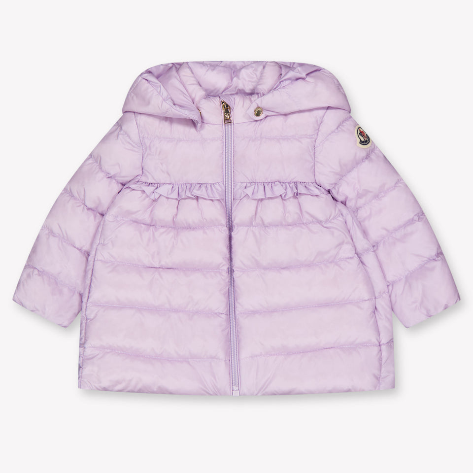 Moncler Nevra Baby Meisjes Tussenjas In Licht Roze