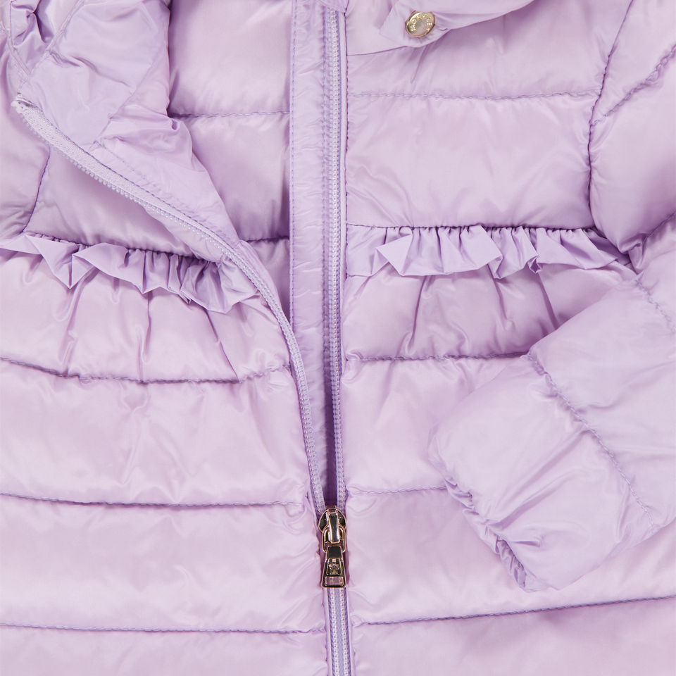 Moncler Nevra Baby Meisjes Tussenjas In Licht Roze