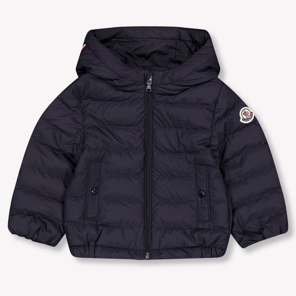 Moncler Dilar Baby Jongens Tussenjas In Navy