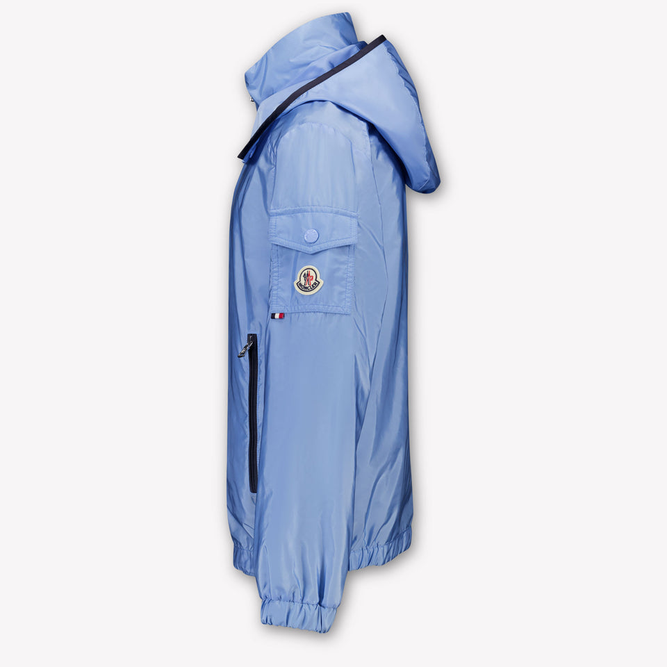 Moncler Banu Kids Boys Summer jacket In Light Blue