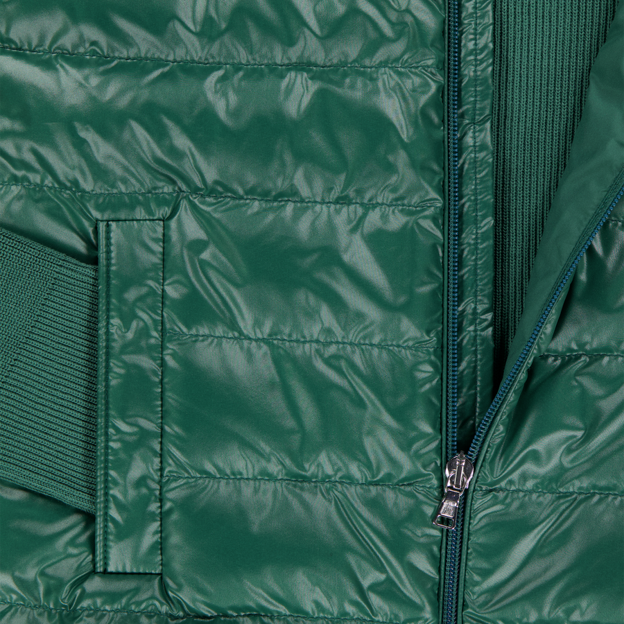 Moncler Kids Boys Cardigan In Dark Green