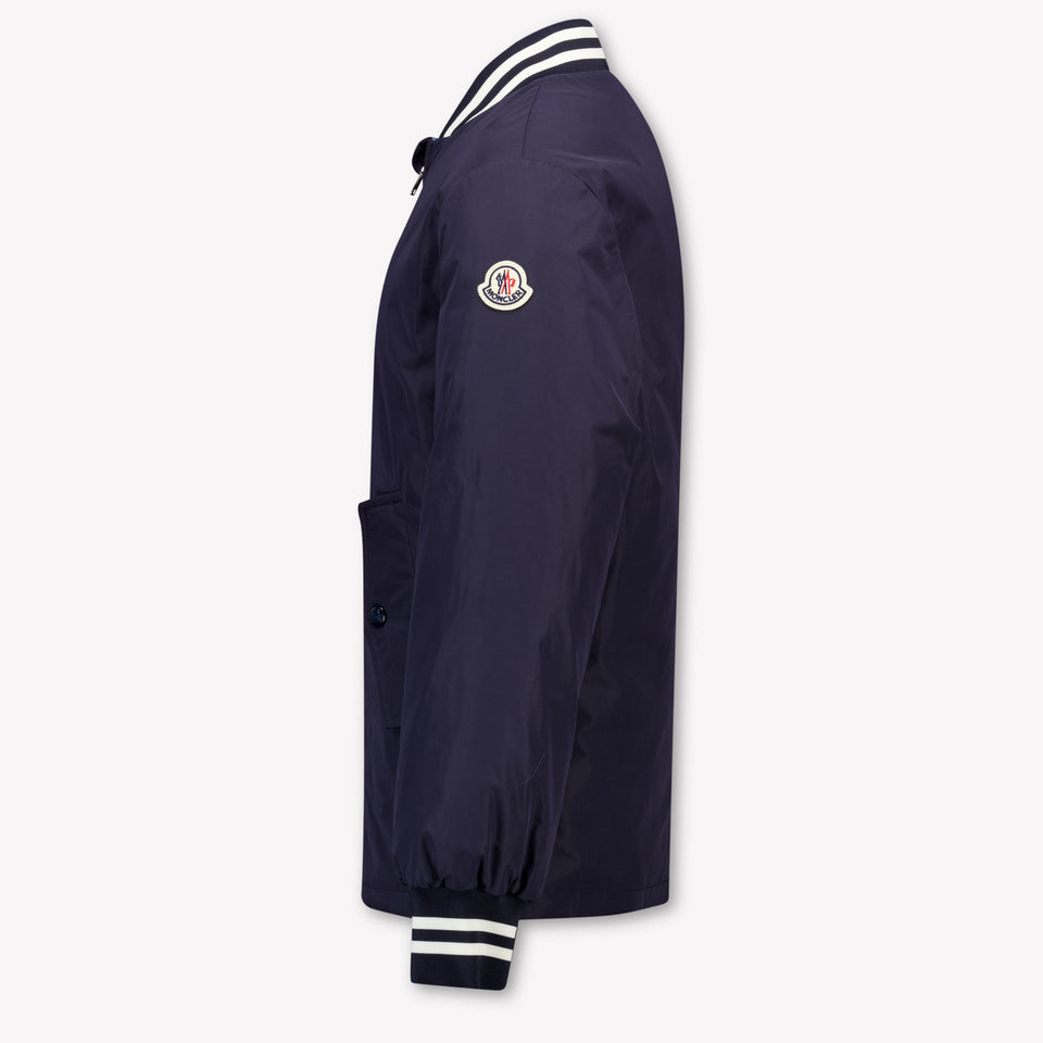 Moncler Cemal Kids Boys Summer jacket In Navy