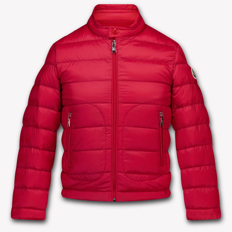 Moncler Acorus Kinder Jongens Tussenjas In Rood