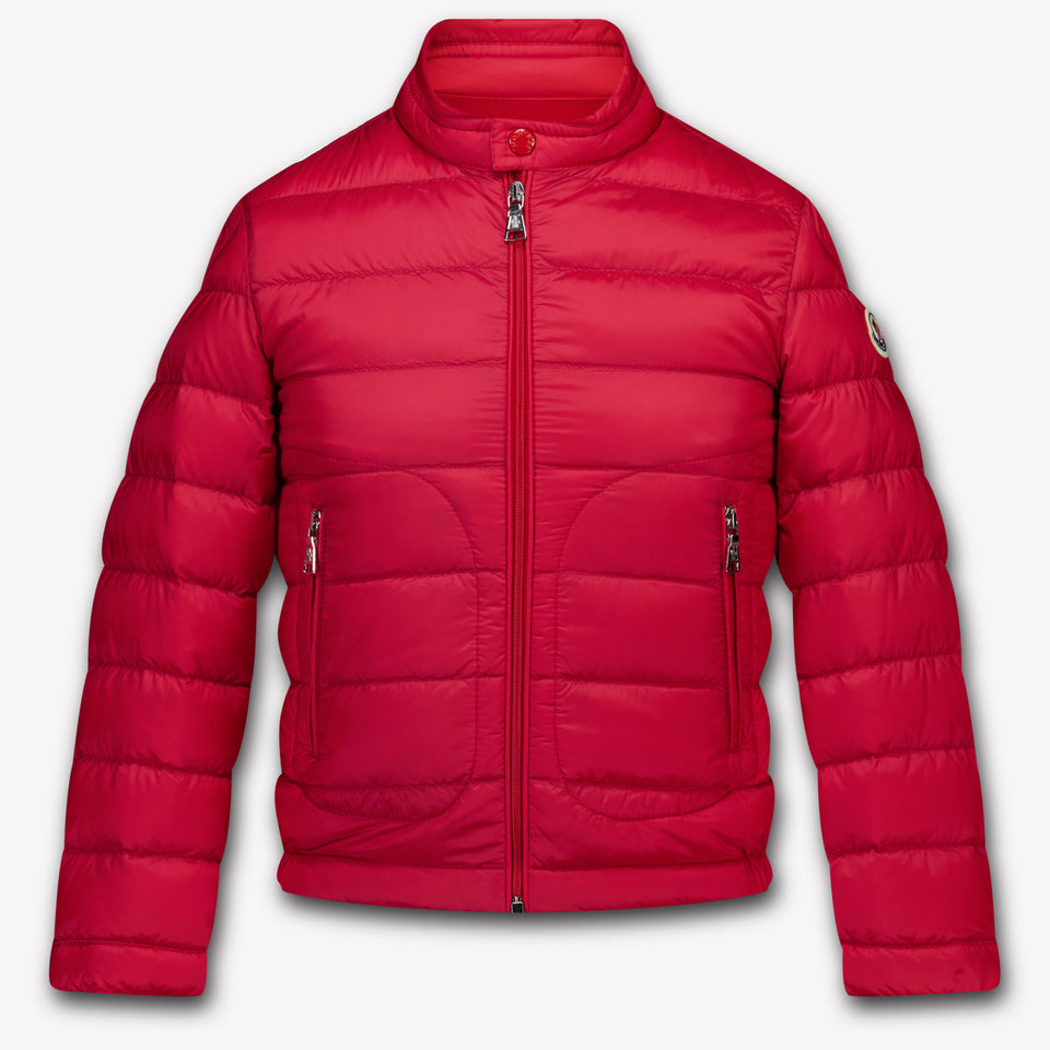 Moncler Kinder Jongens Tussenjas In Rood