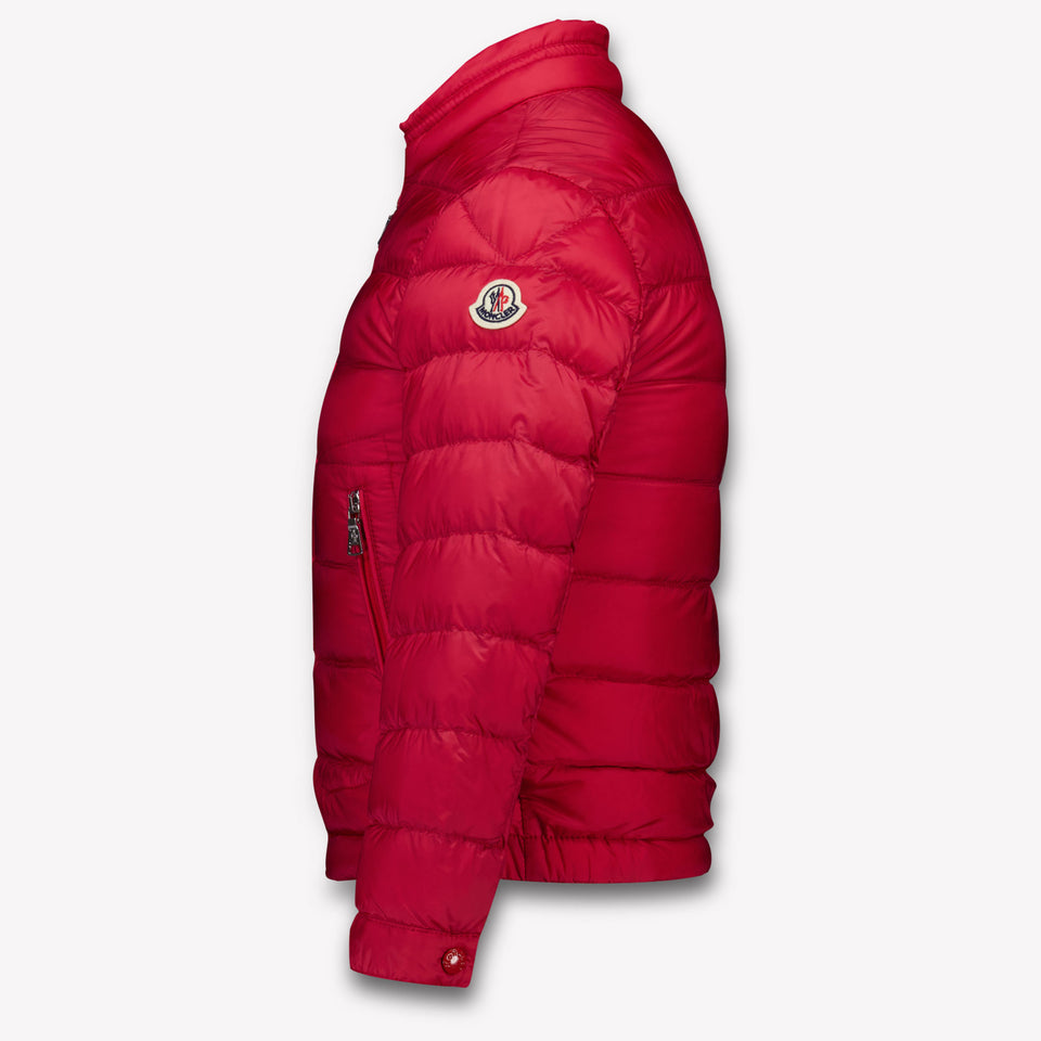 Moncler Kinder Jongens Tussenjas In Rood