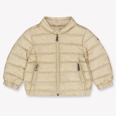 Moncler Acorus Baby Boys In between jacket Beige