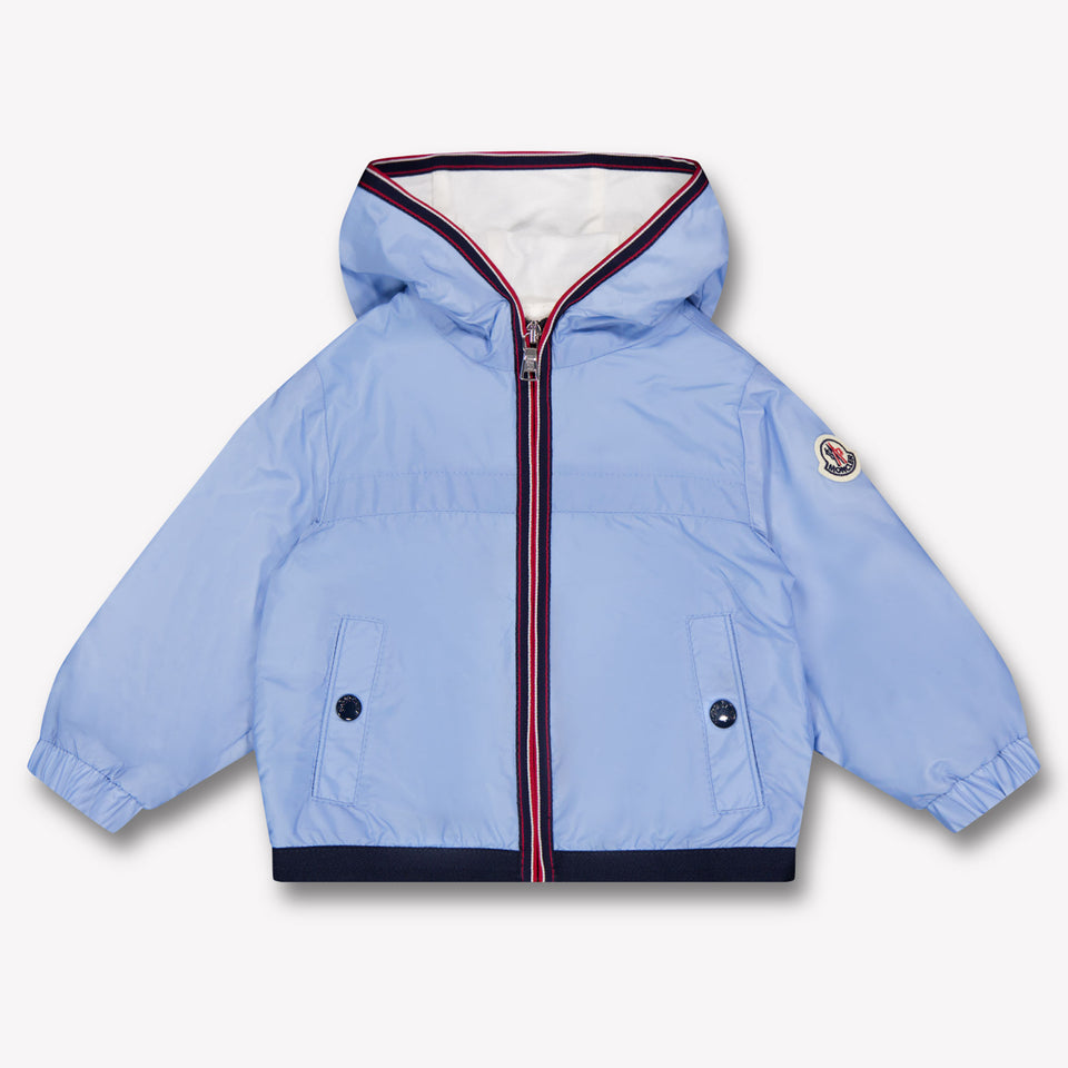 Moncler Anton Baby Boys Summer jacket In Light Blue
