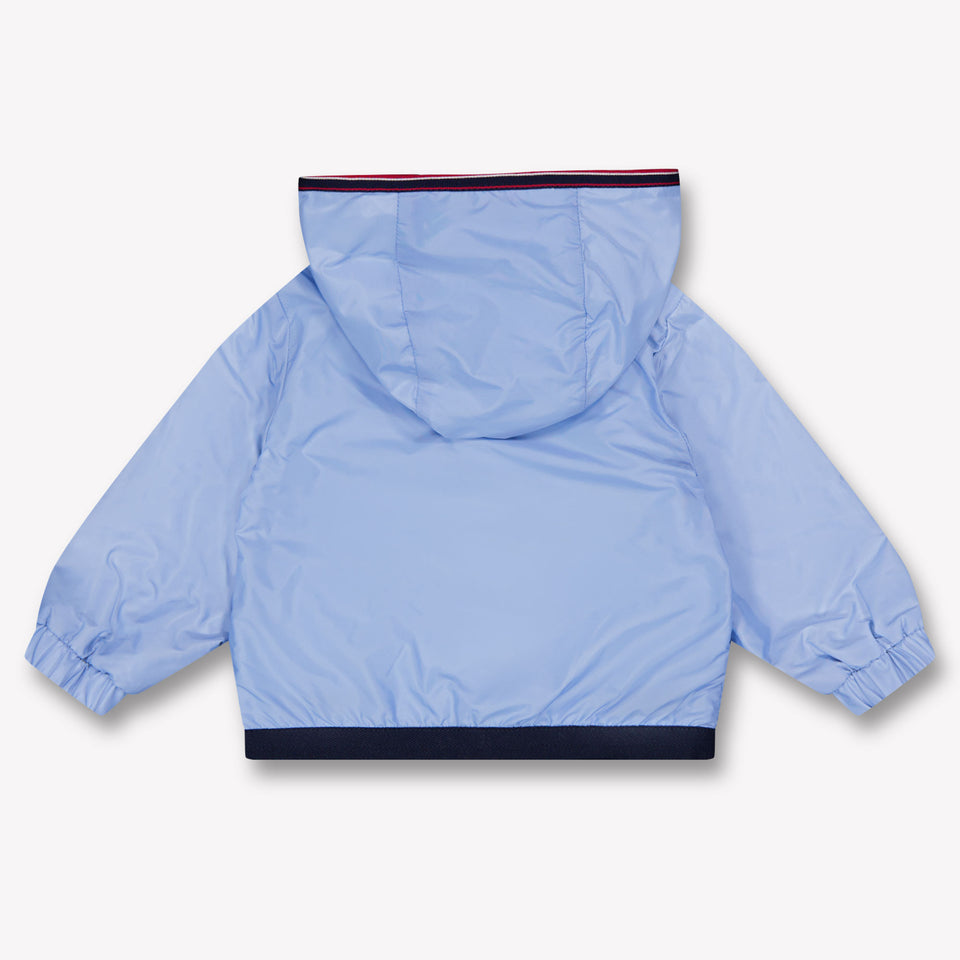 Moncler Anton Baby Boys Summer jacket In Light Blue