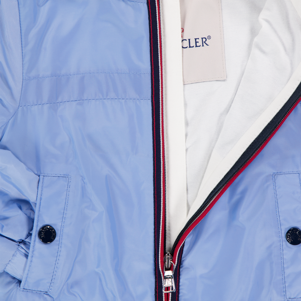 Moncler Anton Baby Boys Summer jacket In Light Blue
