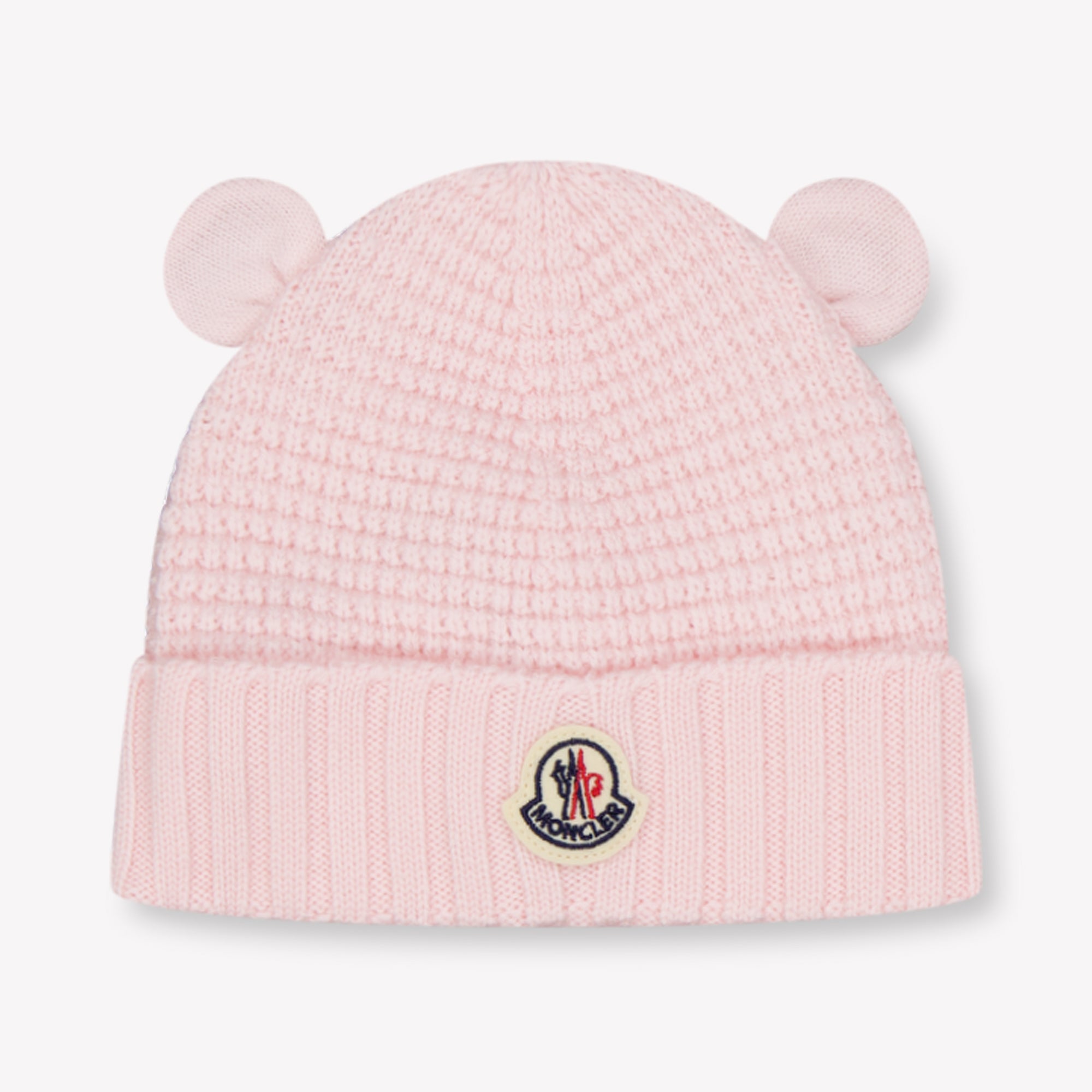 Moncler Baby Unisex Muts In Licht Roze