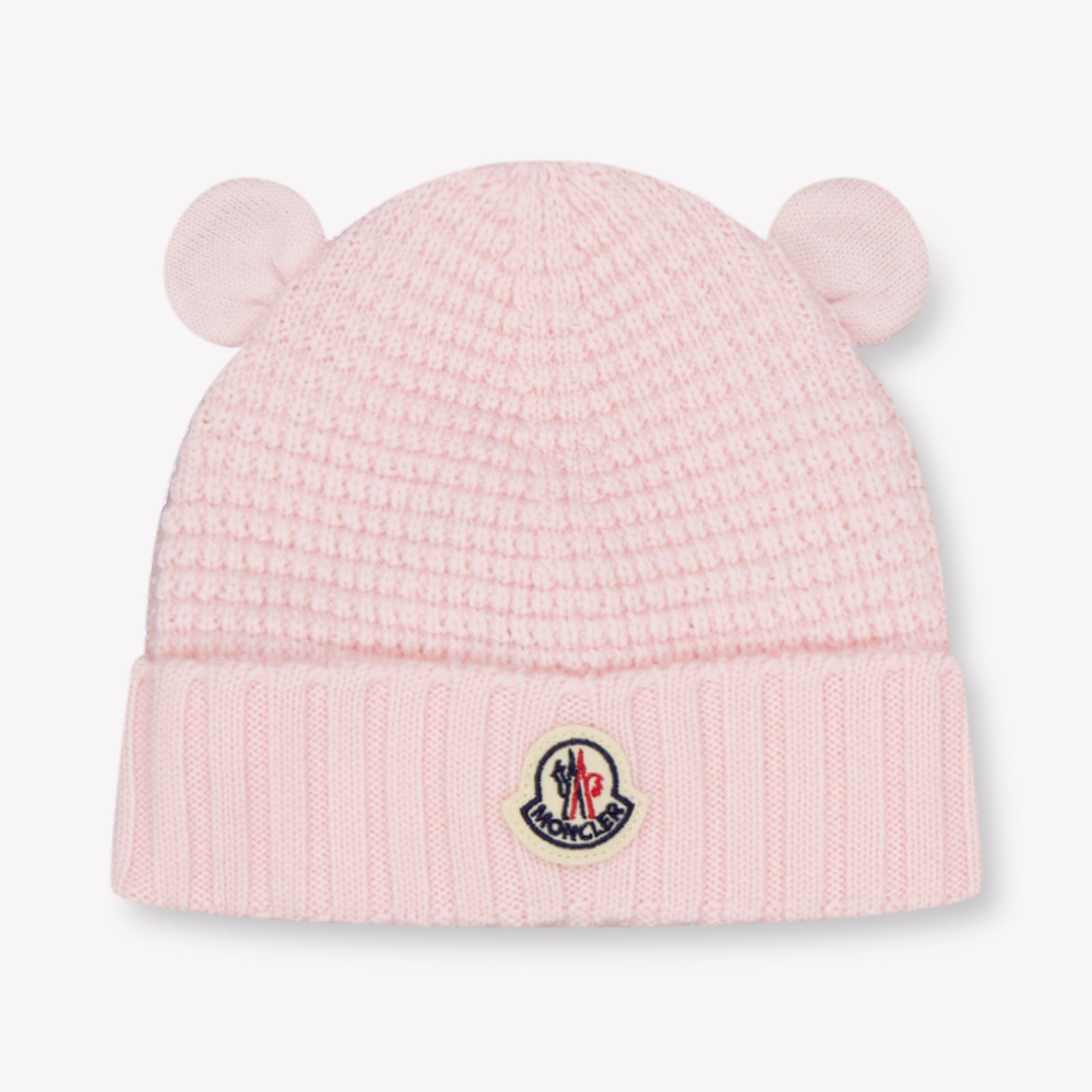 Moncler Baby Unisex Muts In Licht Roze