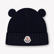 Moncler Baby Unisex Muts In Navy