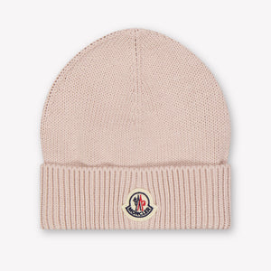 Moncler Baby Unisex Hat In Beige